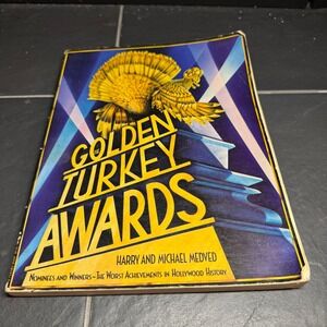 The Golden Turkey Awards Harry Michael Medved 1980 First Perigee Printing Humor
